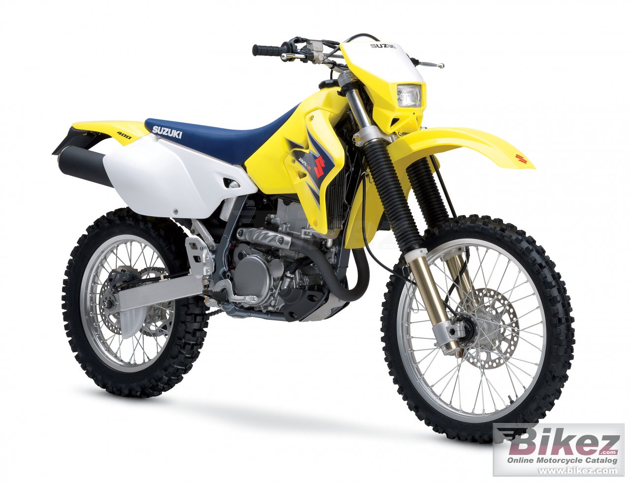 Big Suzuki dr-z 400 e picture and wallpaper from Bikez.com